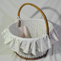 Wicker Clothes Basket