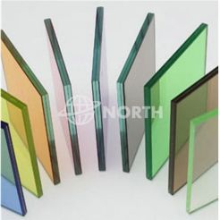 colored laminated glass